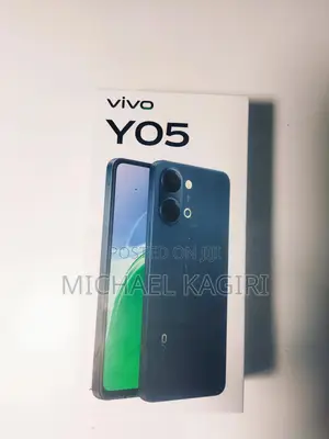 New Vivo Y05 128 GB Black