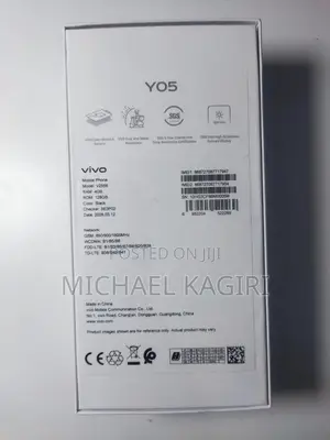 New Vivo Y05 128 GB Black
