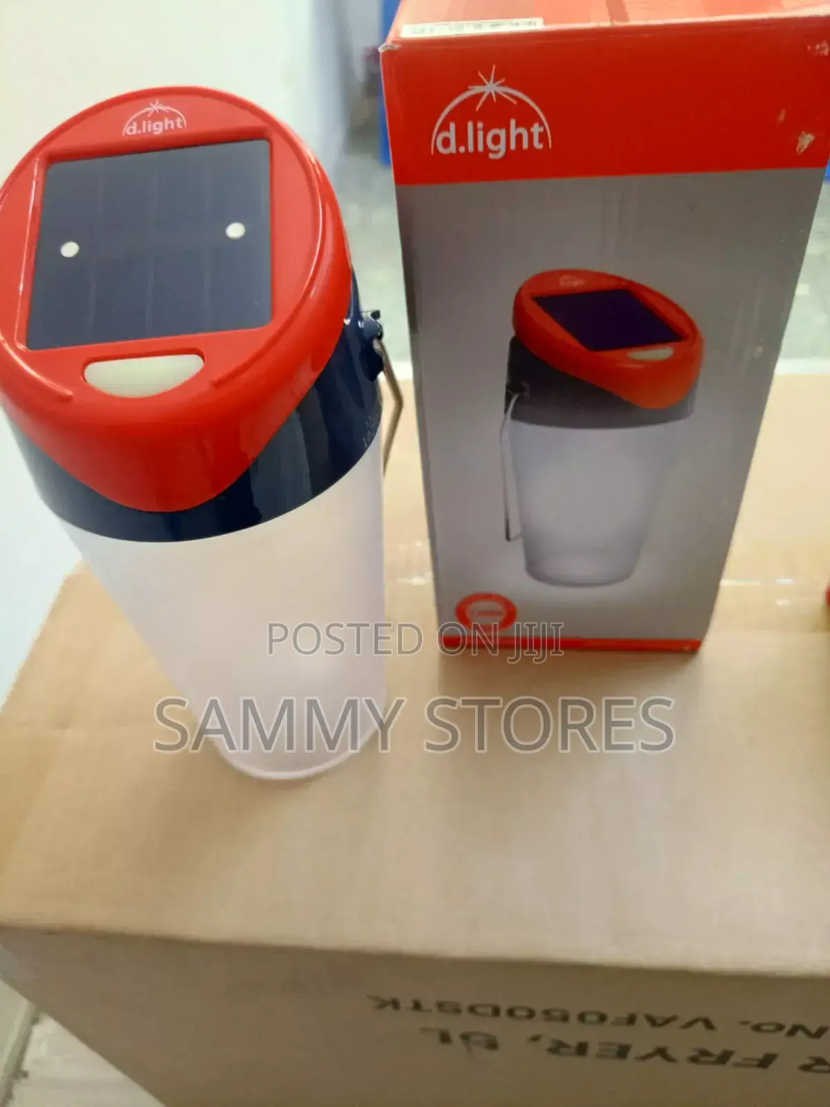Portable Solar Lantern – Bright Rechargeable LED Lamp With Solar Panel