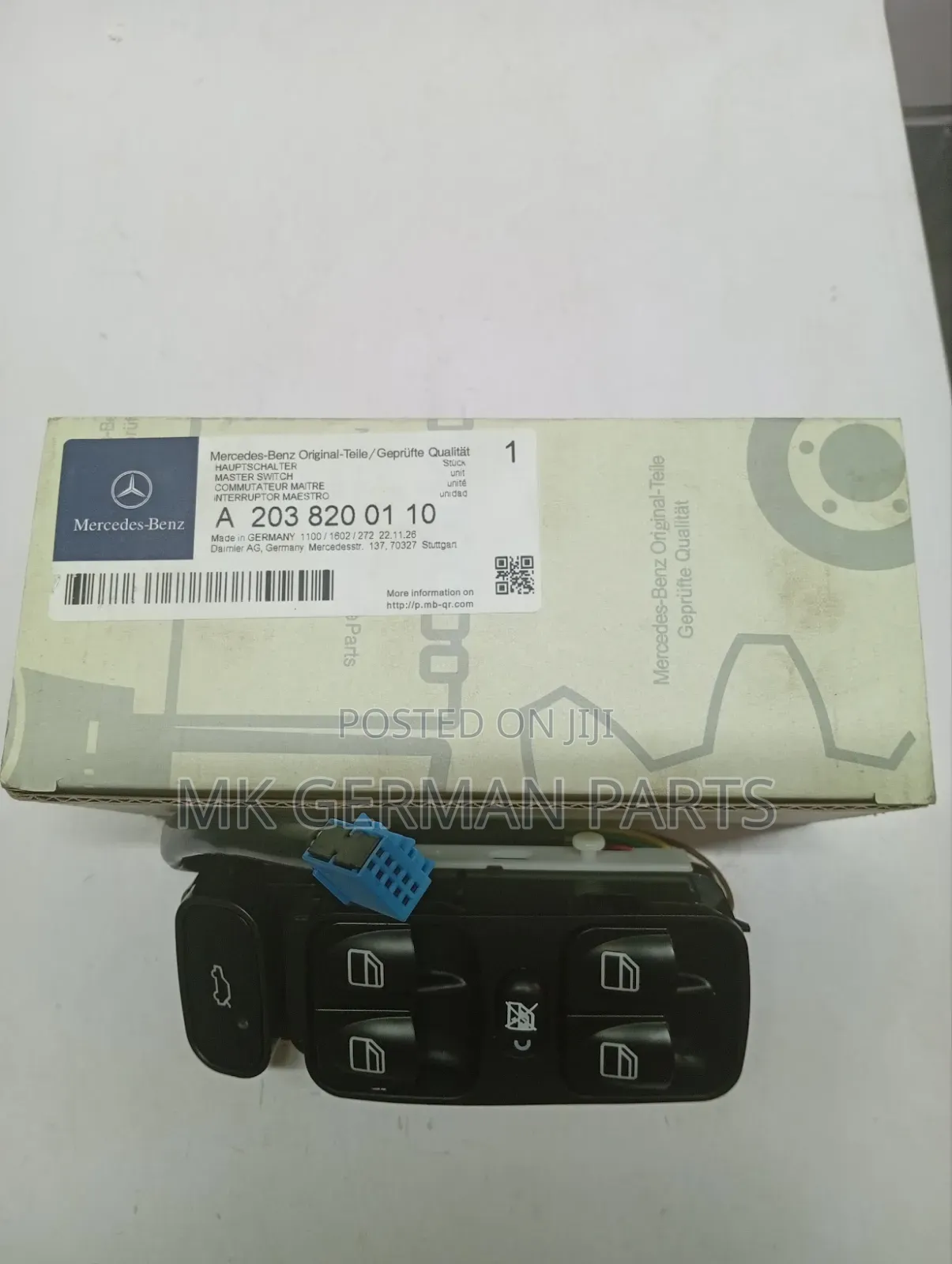 Genuine Mercedes Mainswitch/Window Switch W203.