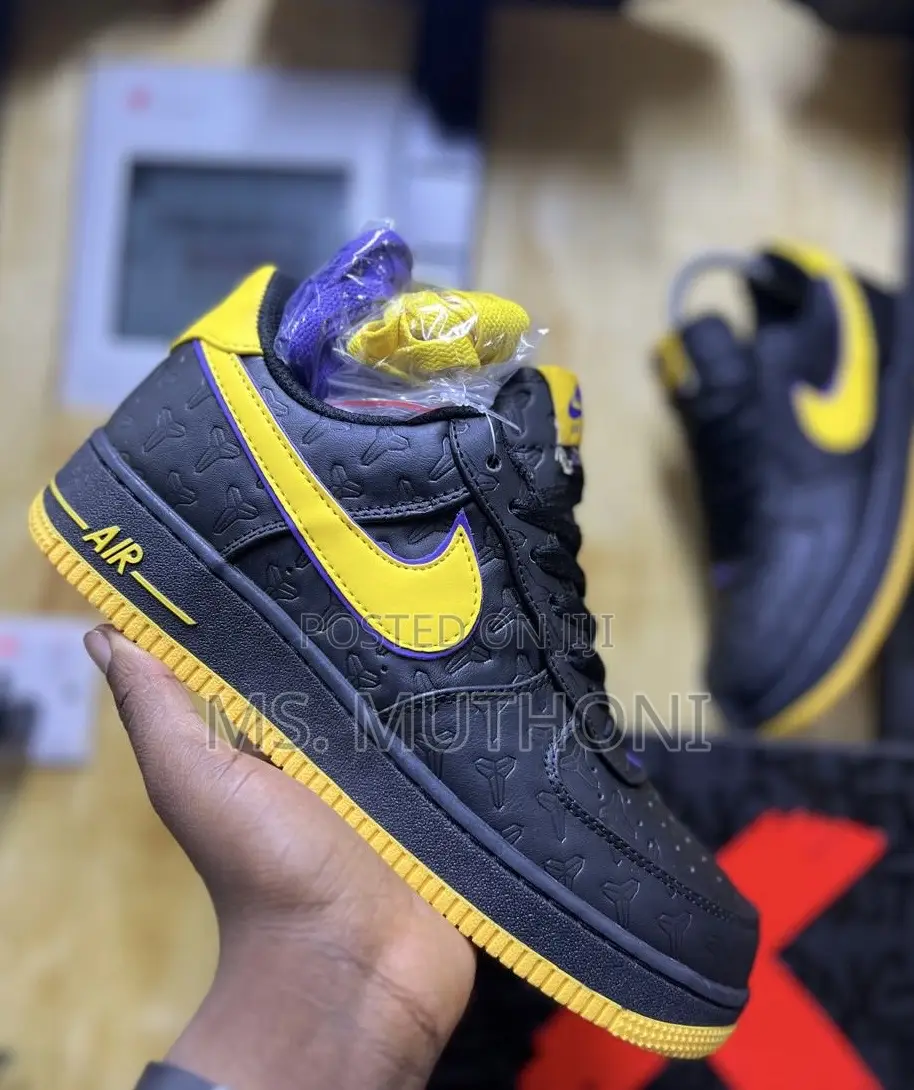 The Nike Air Force 1 Low Kobe Bryant "Lakers Away".