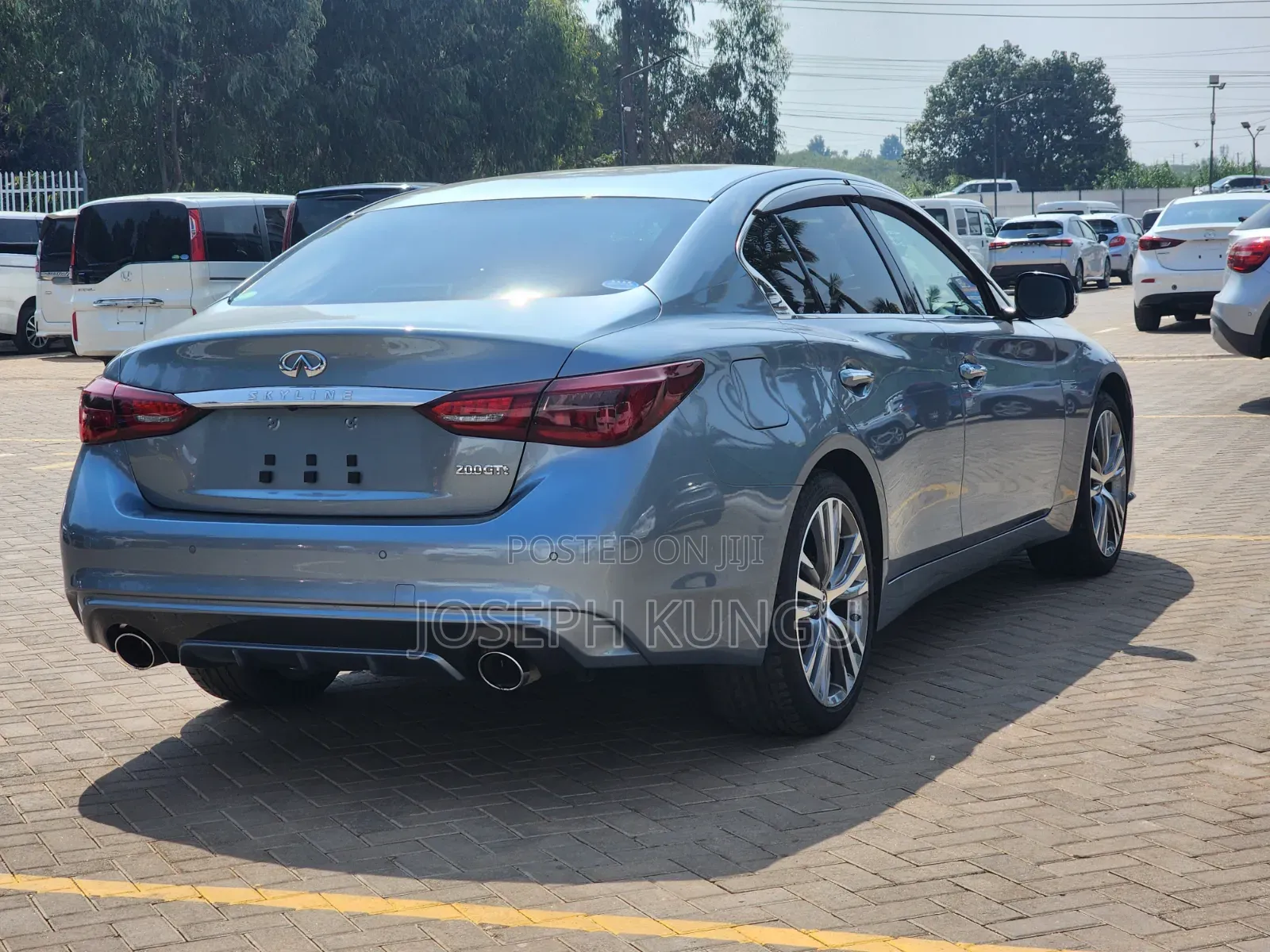 Nissan Skyline 2018 Blue
