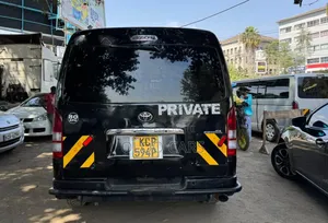 Toyota HiAce 2010 Black