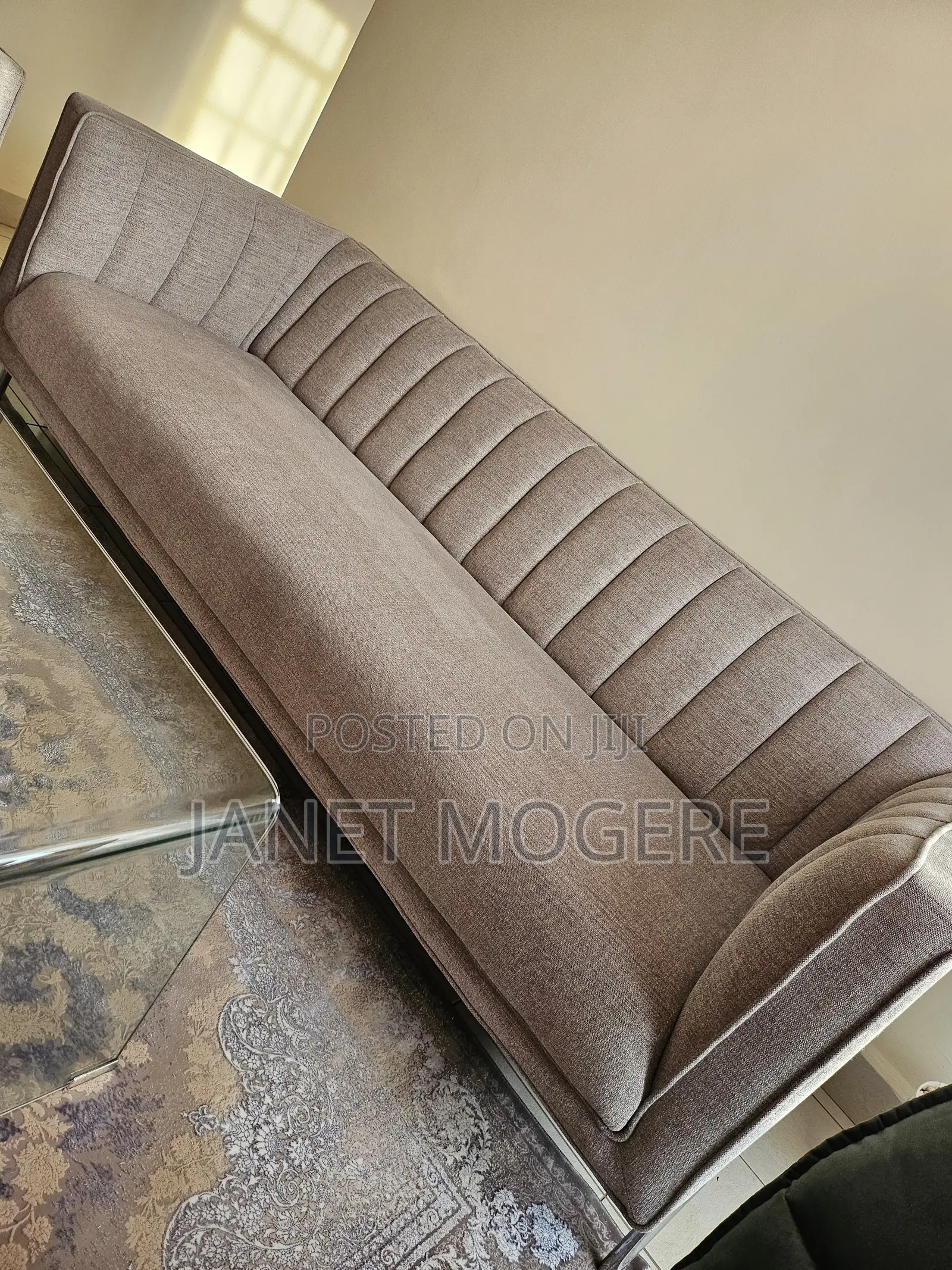 Grey Sofas,in Very Good condition.Used for 1 Year Sparingly