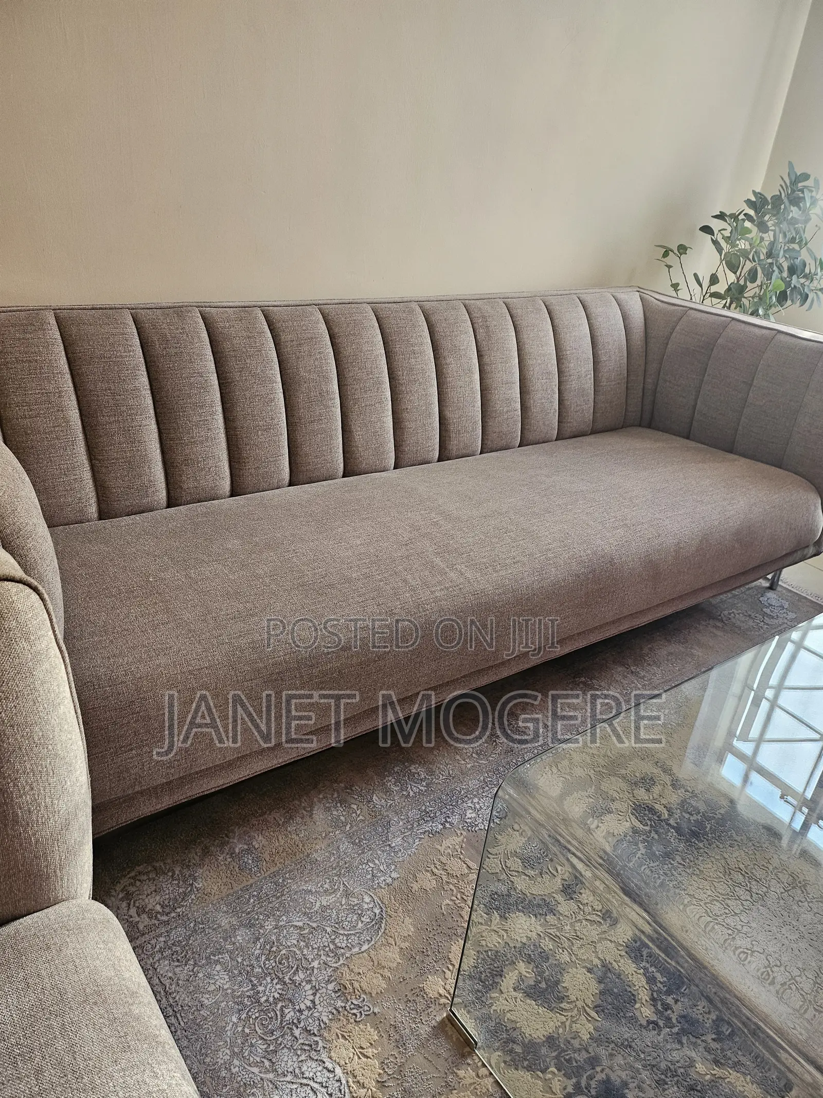 Grey Sofas,in Very Good condition.Used for 1 Year Sparingly