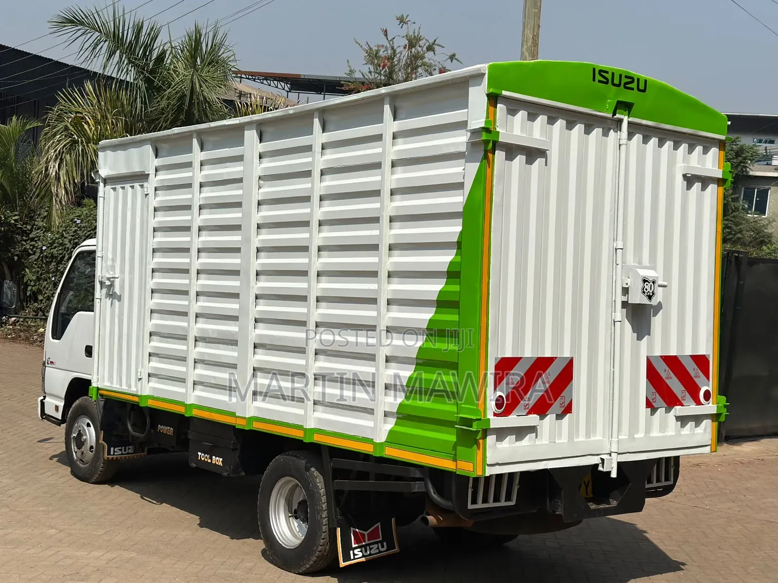 Covered Isuzu NKR