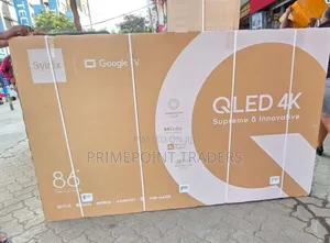 Synix Google QLED TV 86 Inch Big Screen. Brilliant Colors. Smarter