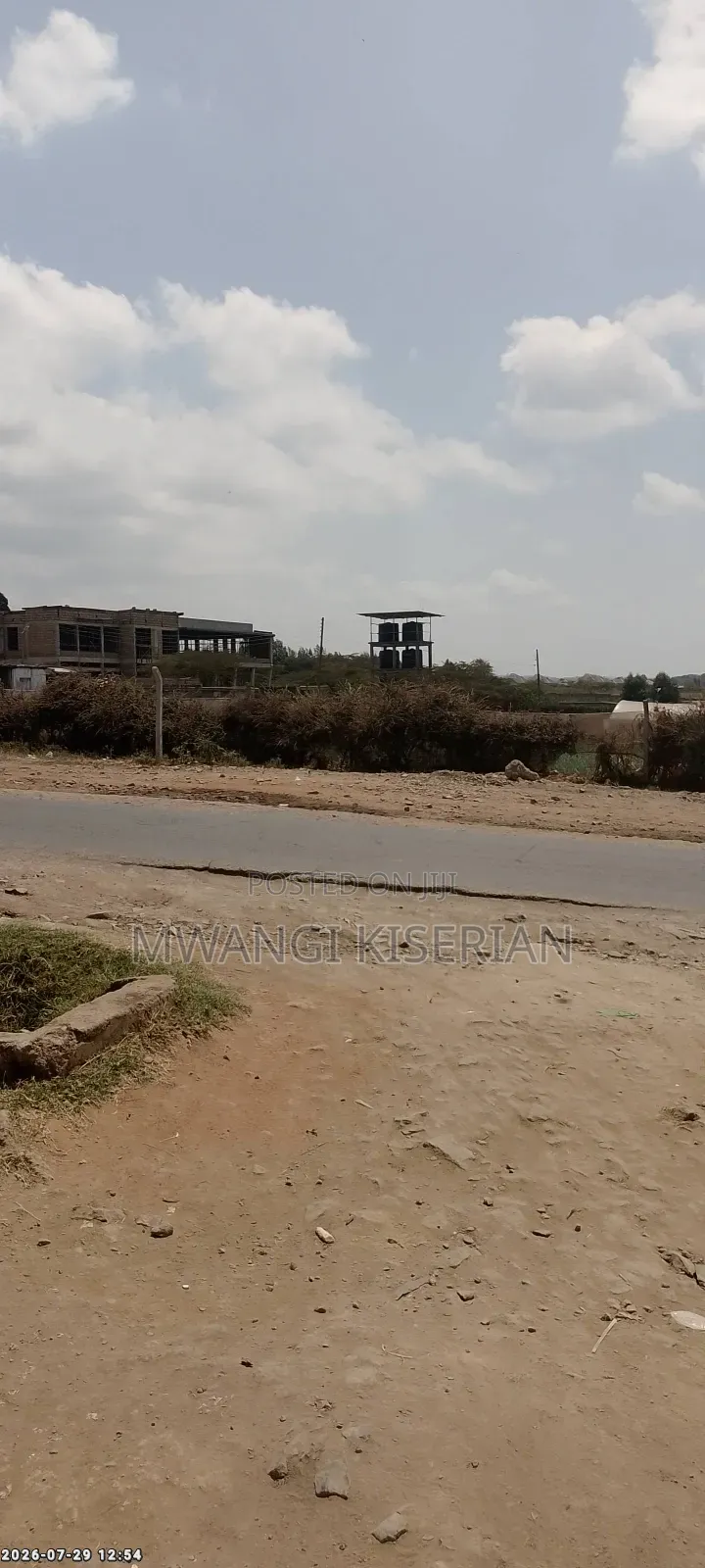 100by100 Plot for Sale in Kiserian Kahuho