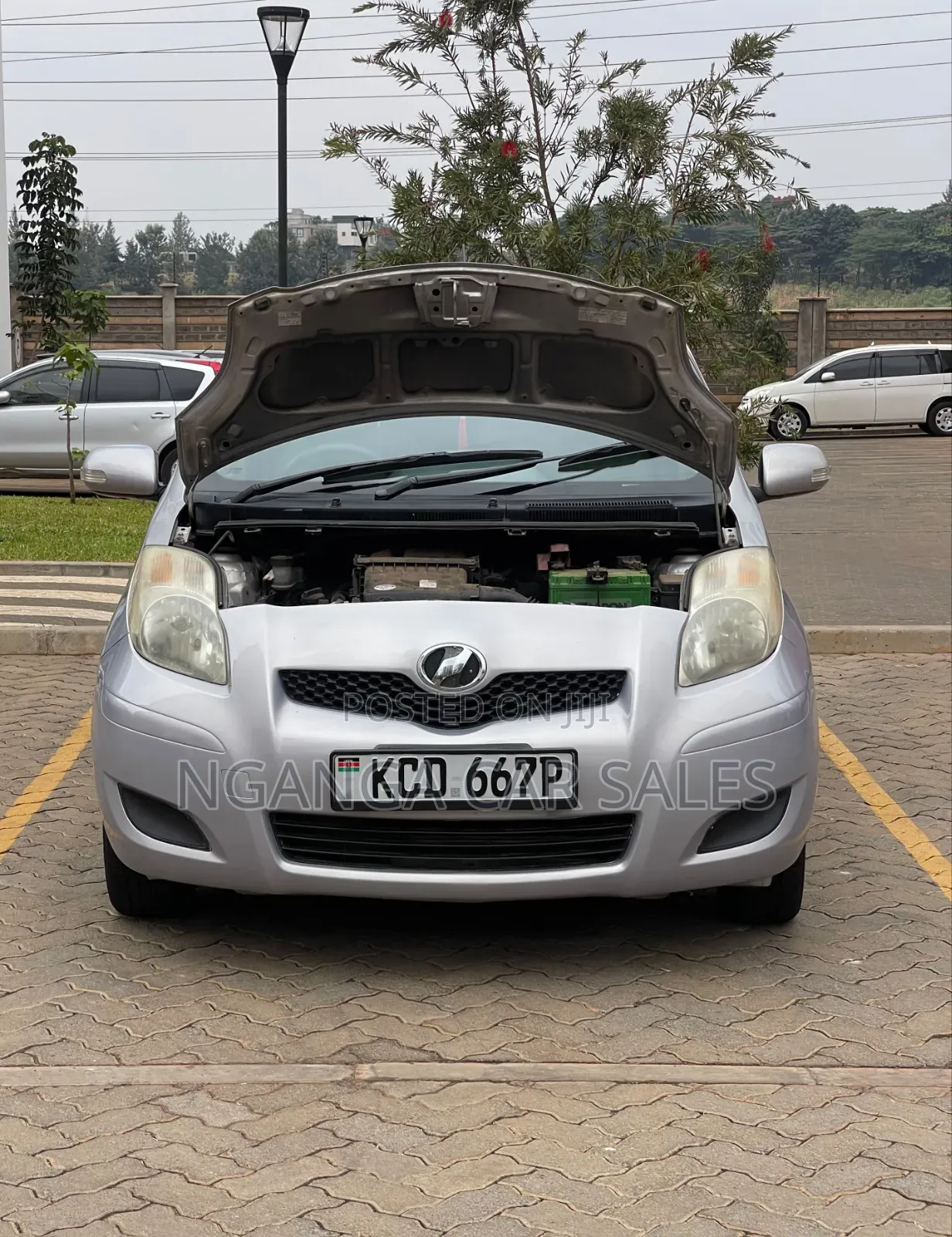 Toyota Vitz 2008 Silver