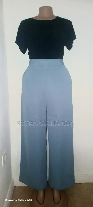 Elegant Tailored Palazzo Pants for Women