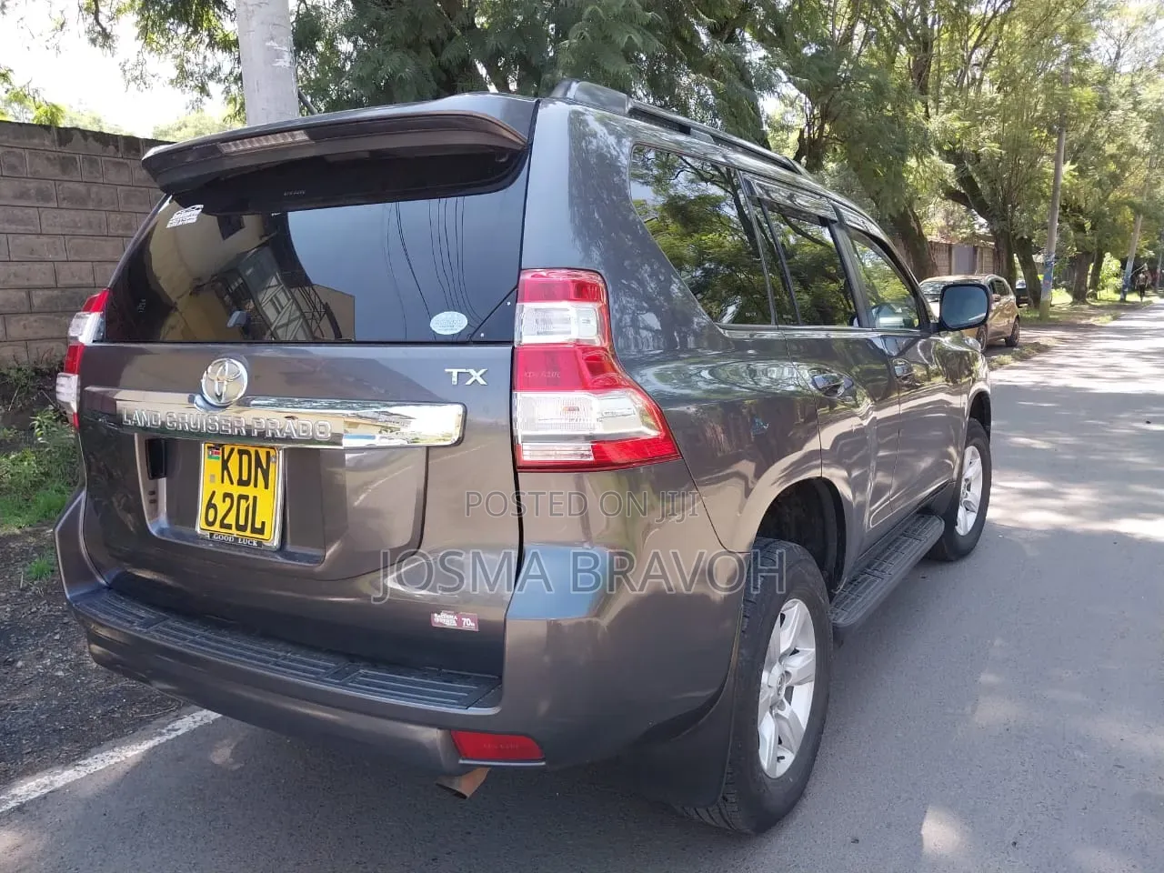 Toyota Land Cruiser Prado 2017 Gray