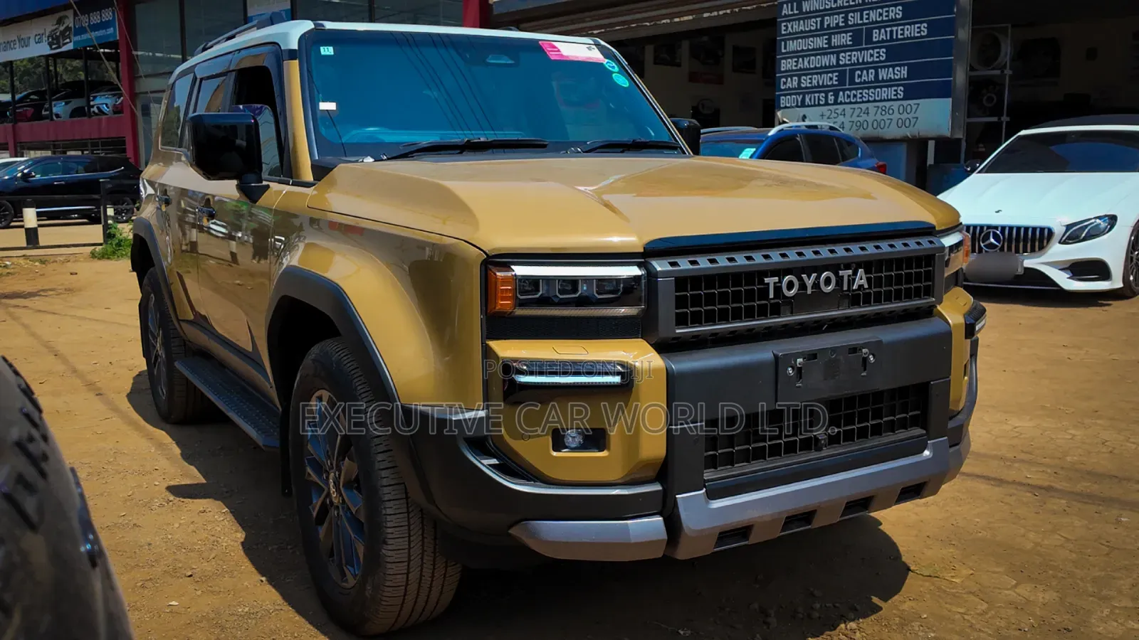 New Toyota Land Cruiser Prado 2.8 2023 Beige
