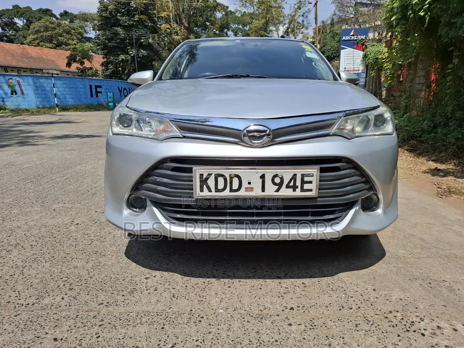 Toyota Corolla Fielder 2015 Silver