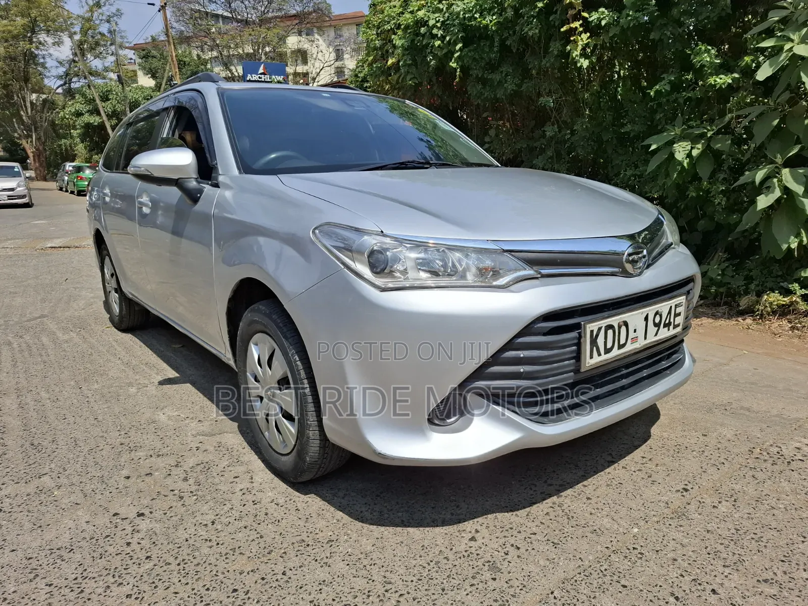 Toyota Corolla Fielder 2015 Silver