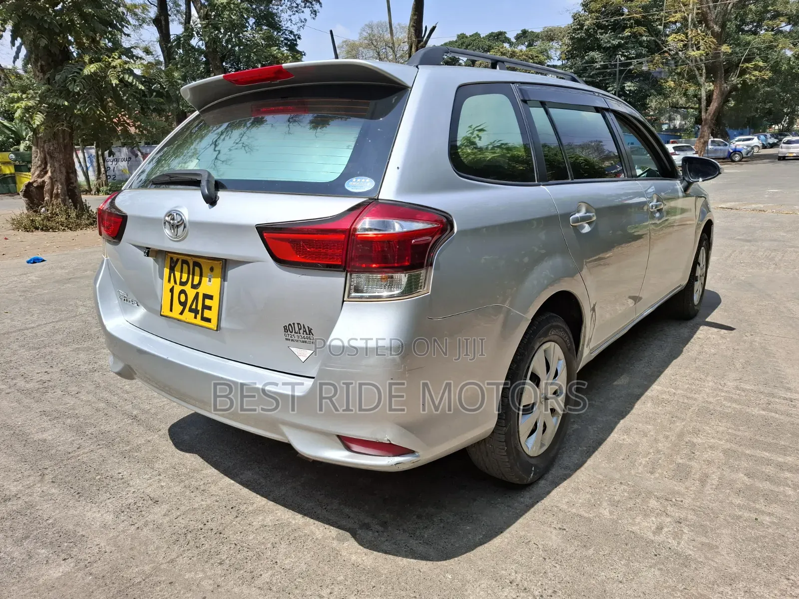 Toyota Corolla Fielder 2015 Silver
