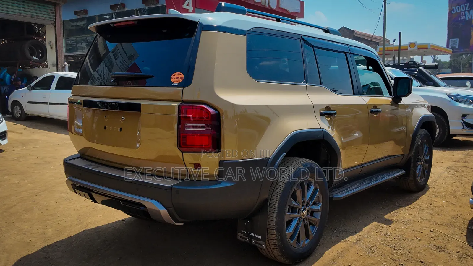 New Toyota Land Cruiser Prado 2.8 2023 Beige