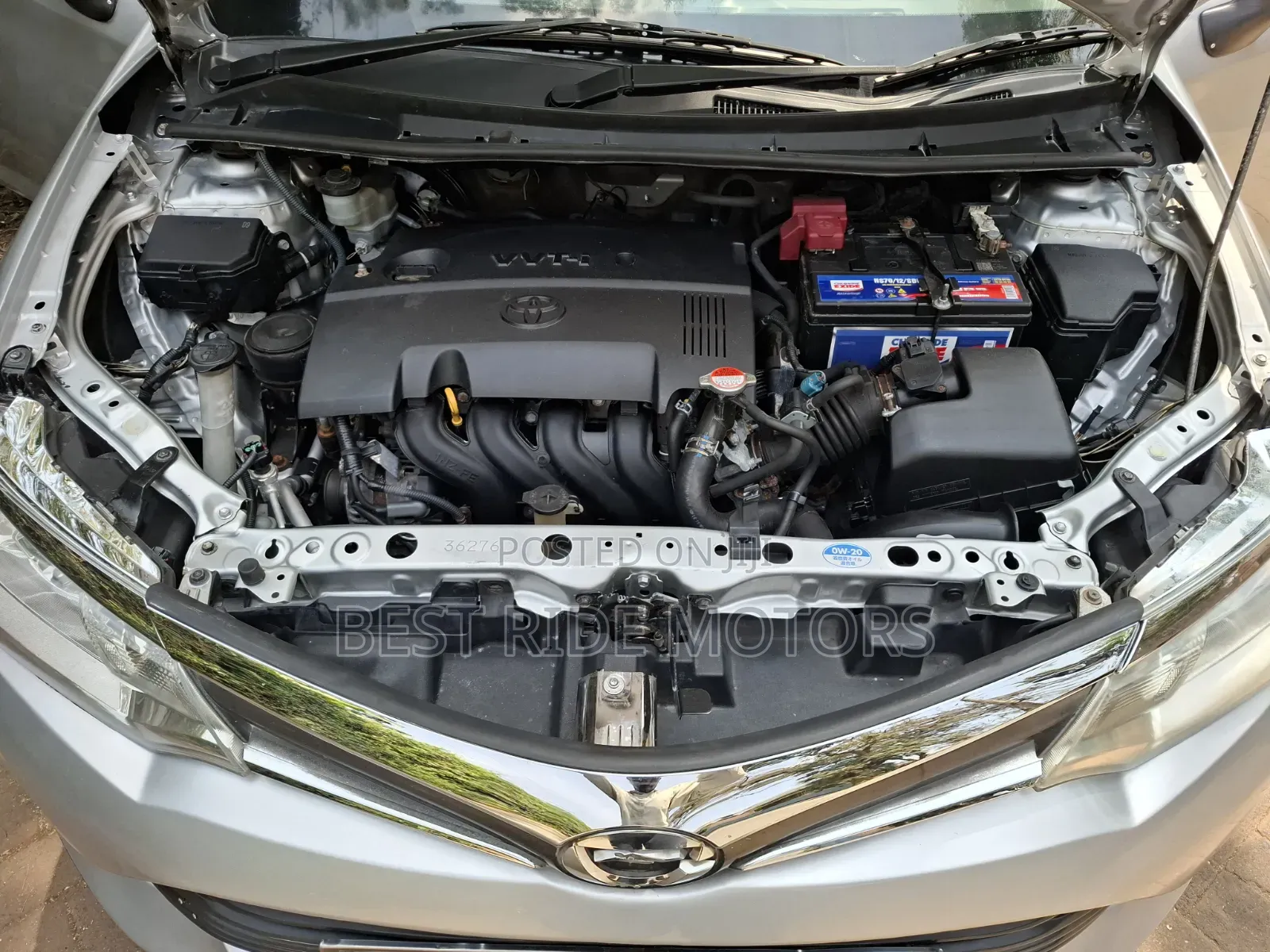 Toyota Corolla Fielder 2015 Silver