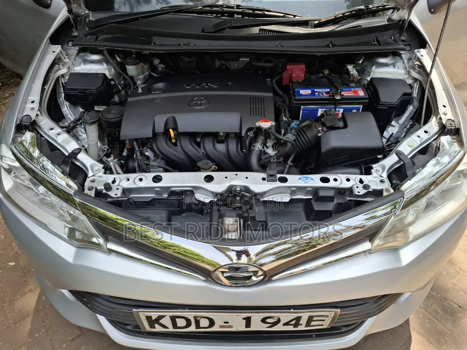 Toyota Corolla Fielder 2015 Silver