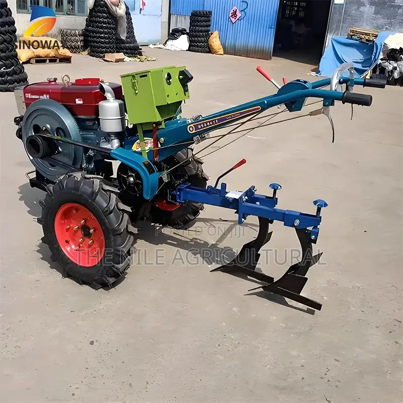 Walking Behind Tractor Diesel Engine 4x4 Walking Tractor