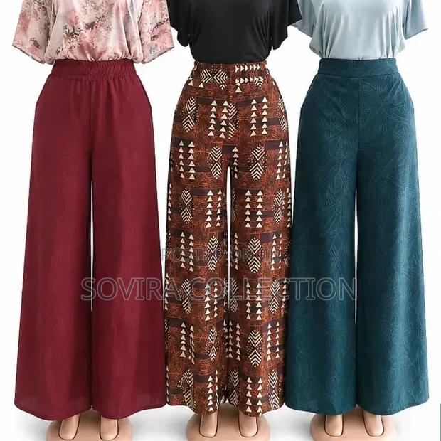 Elegant Tailored Palazzo Pants for Women