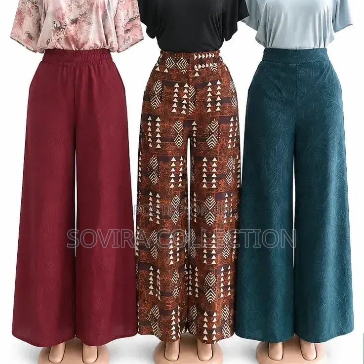 Elegant Tailored Palazzo Pants for Women