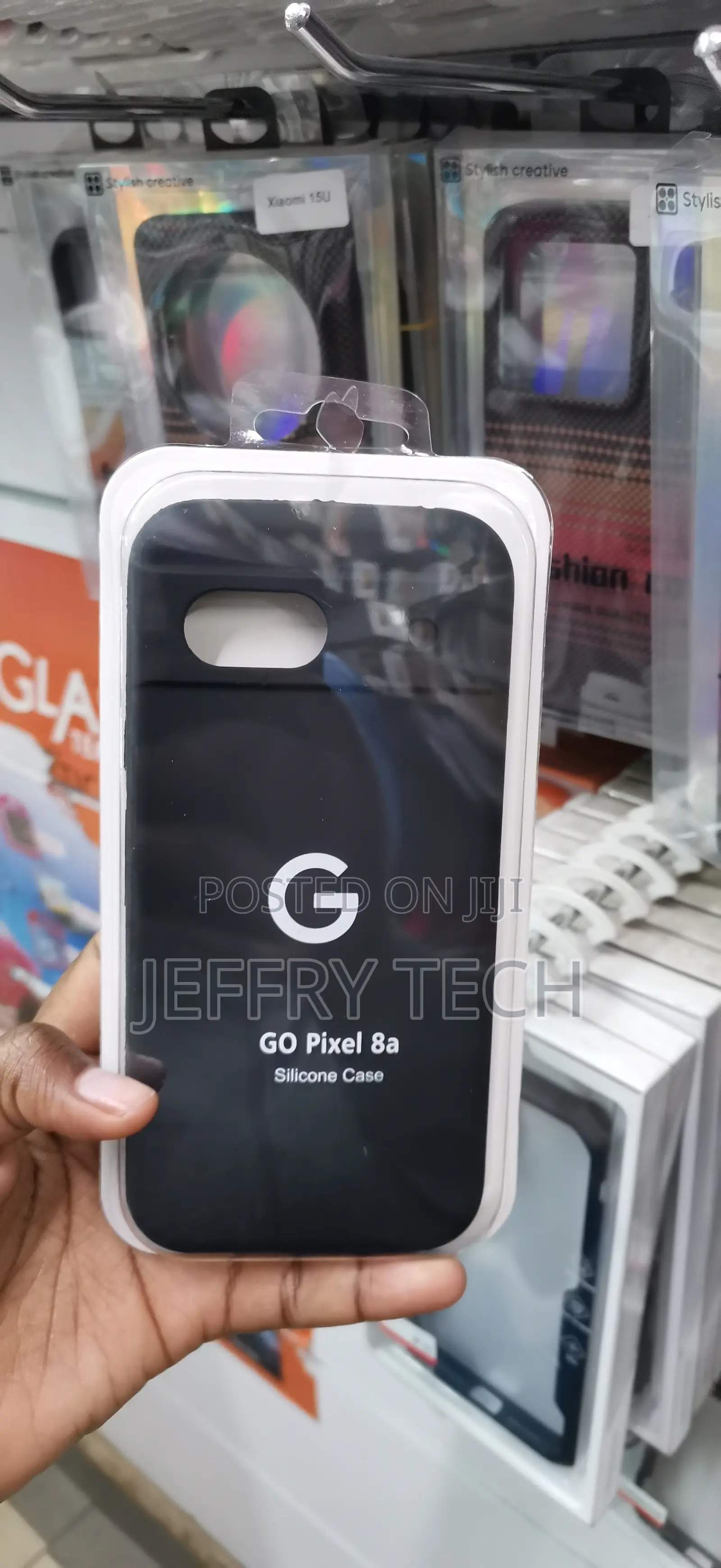 Minimalist Look of Official Google Pixel 8a Smartphone Case