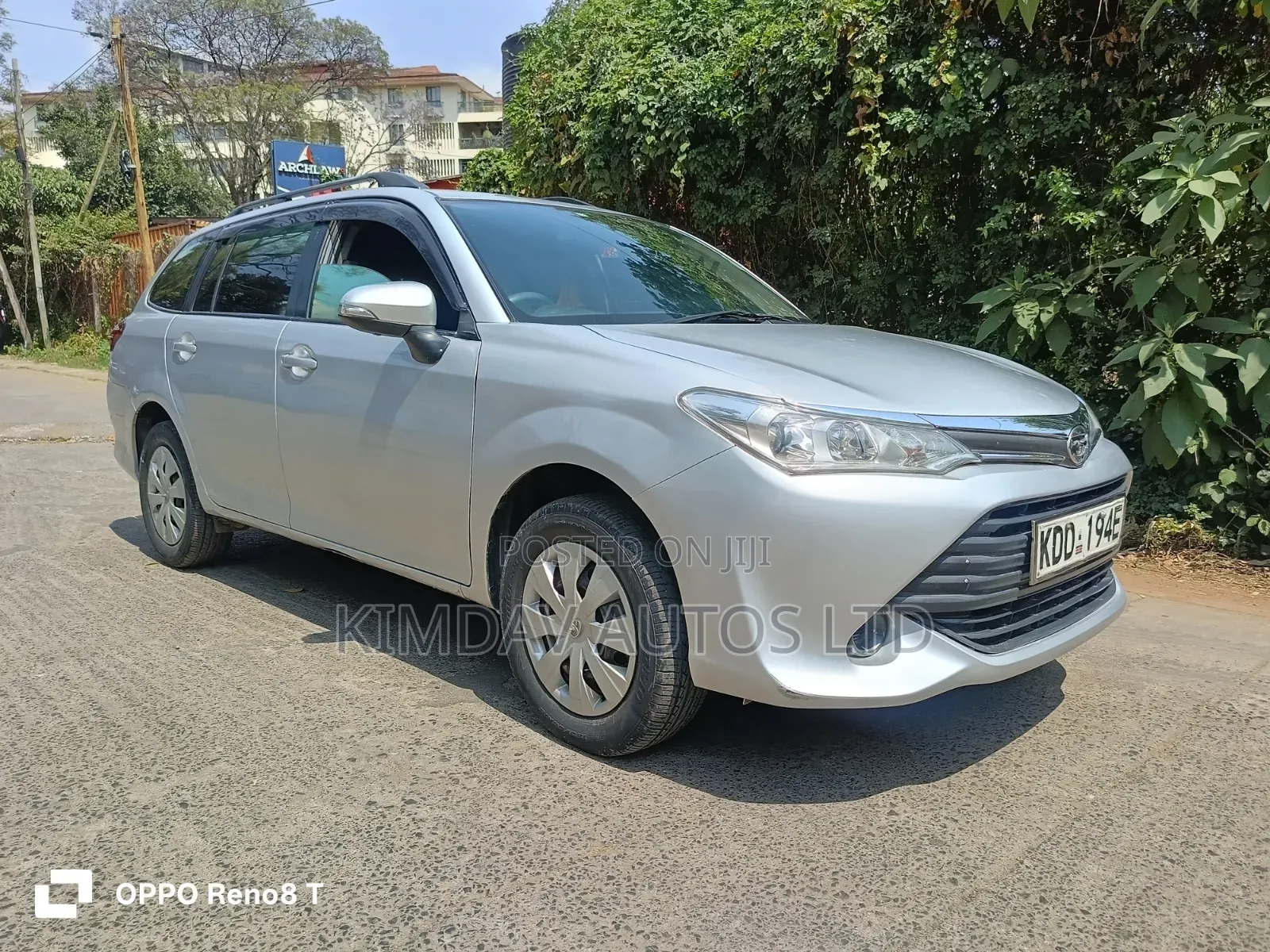 Toyota Corolla Fielder 2014 Silver