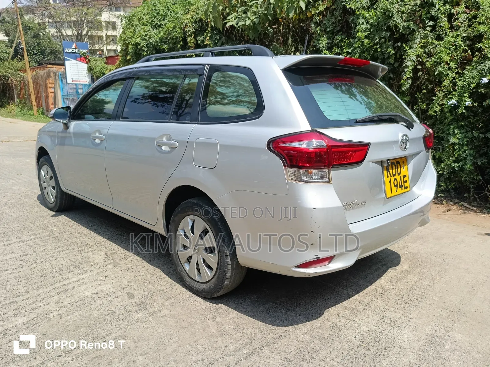 Toyota Corolla Fielder 2014 Silver