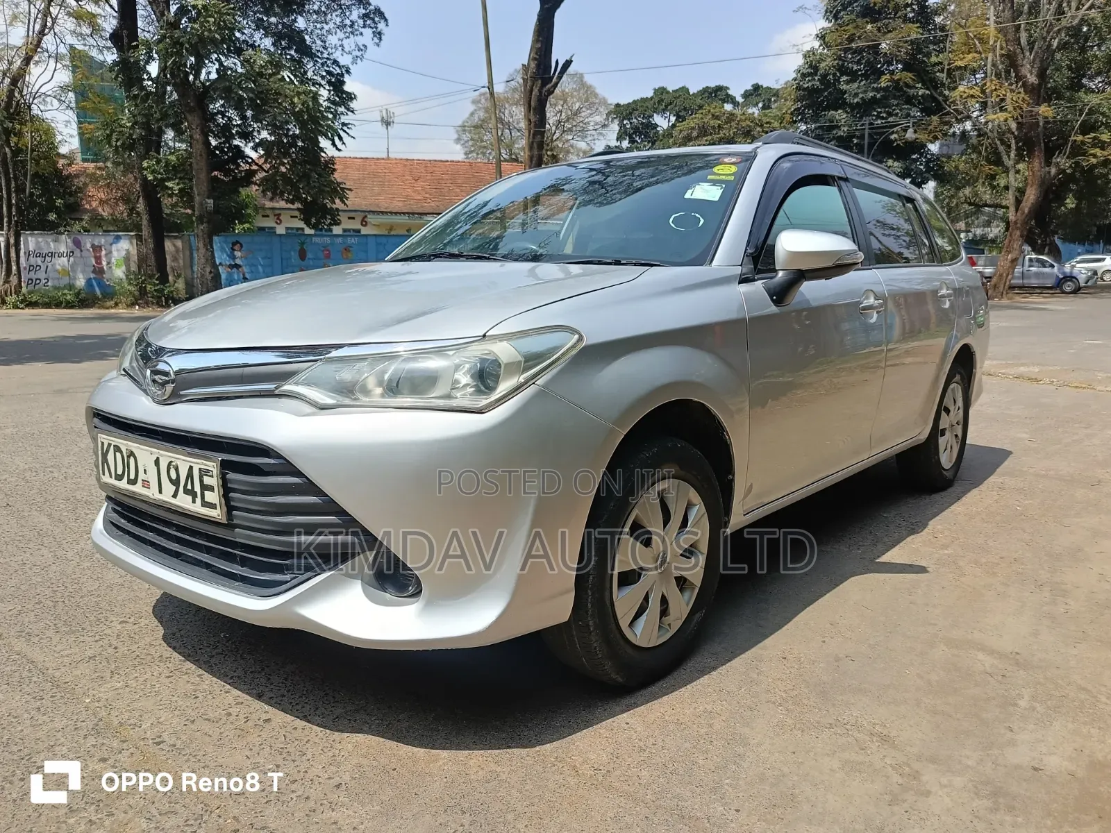 Toyota Corolla Fielder 2014 Silver