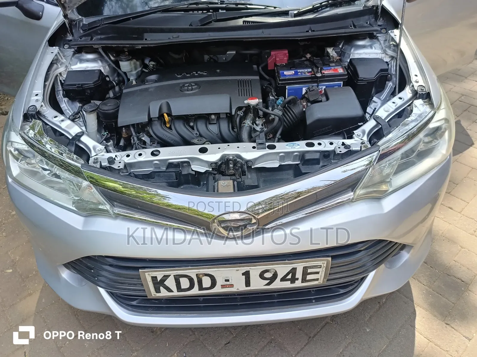 Toyota Corolla Fielder 2014 Silver