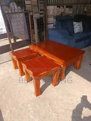 Light Color Mahogany Coffee Table