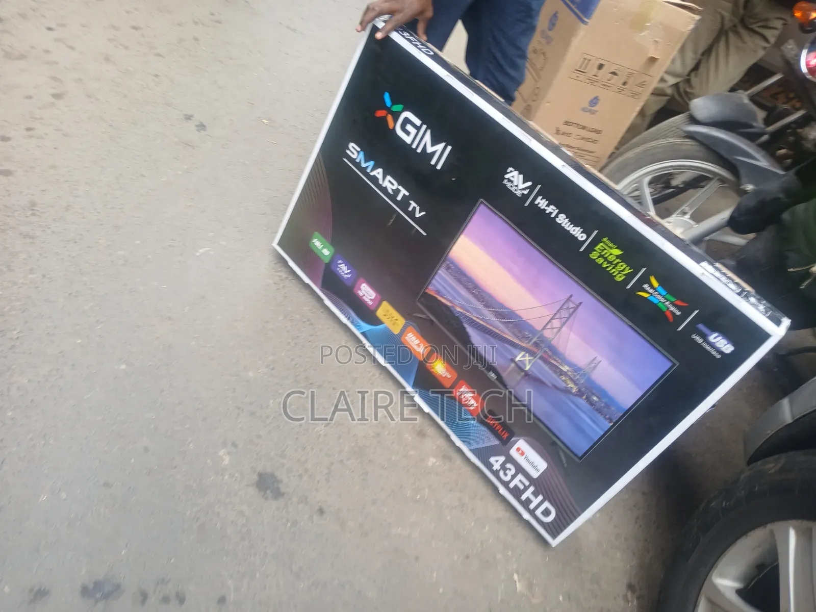 X GIMI 43-Inch Smart Full HD TV – 43FHD With Stunning
