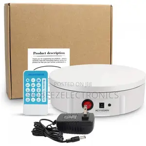 30CM 360 Remote ControlTurntable 50KGLoad Rotating Electric Lazy Susan