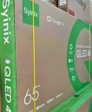 Synix 65 Inch Google QLED Smart Viewing Meets Stunning