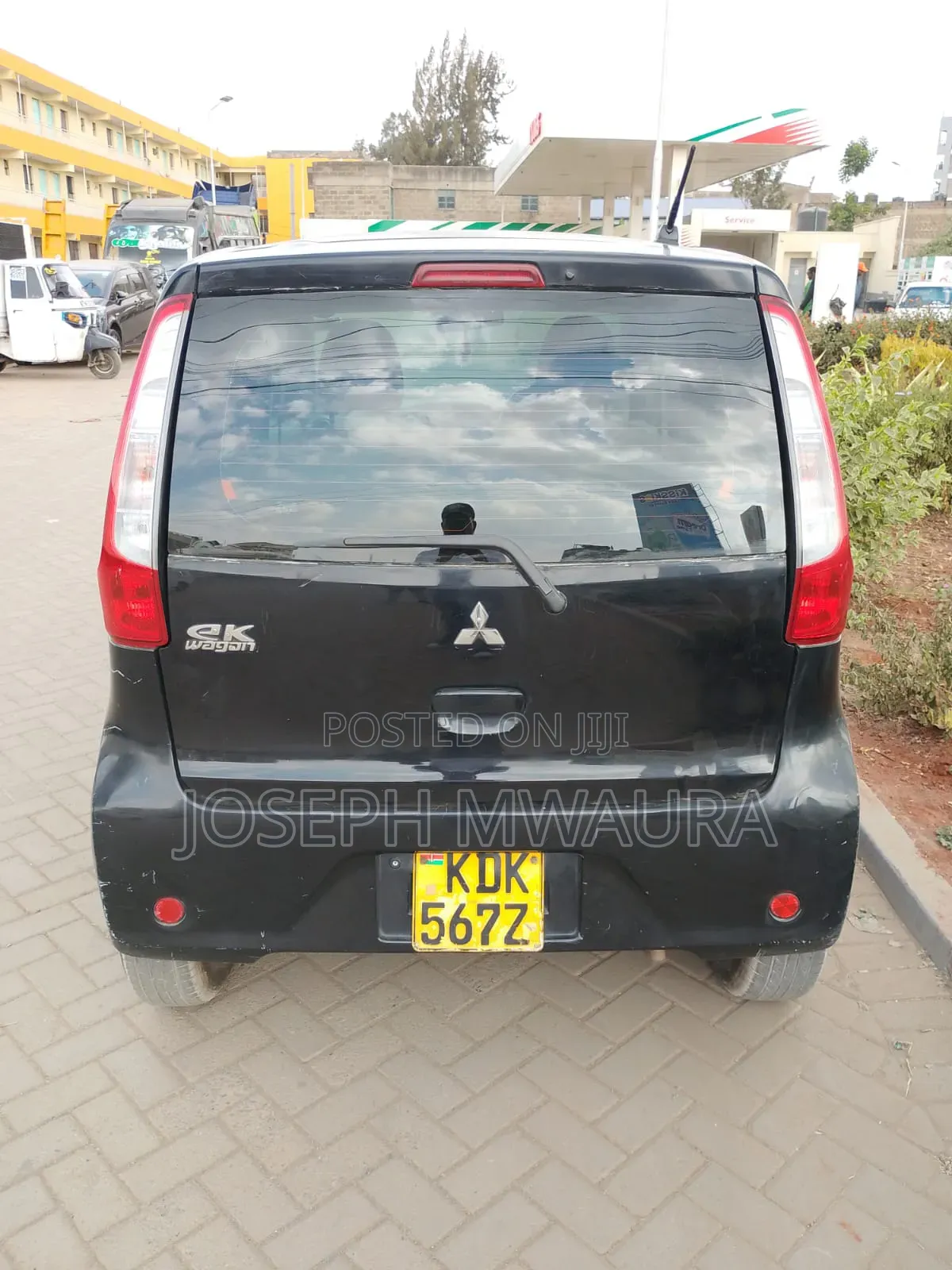 Mitsubishi EK Wagon 2015 Burgundy