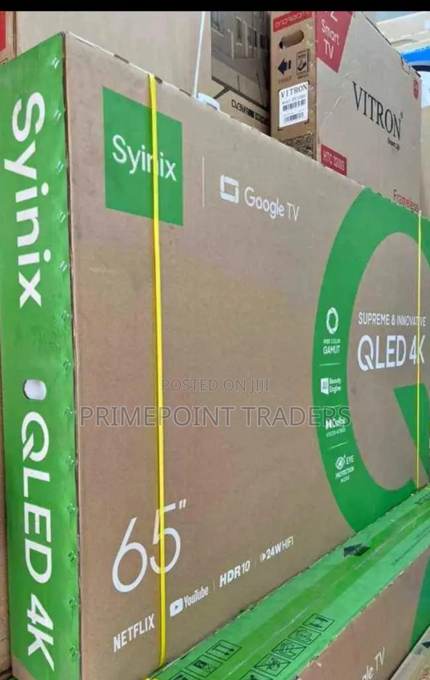 Synix 65 Inch Google QLED Smart TV Bring the Cinema Home