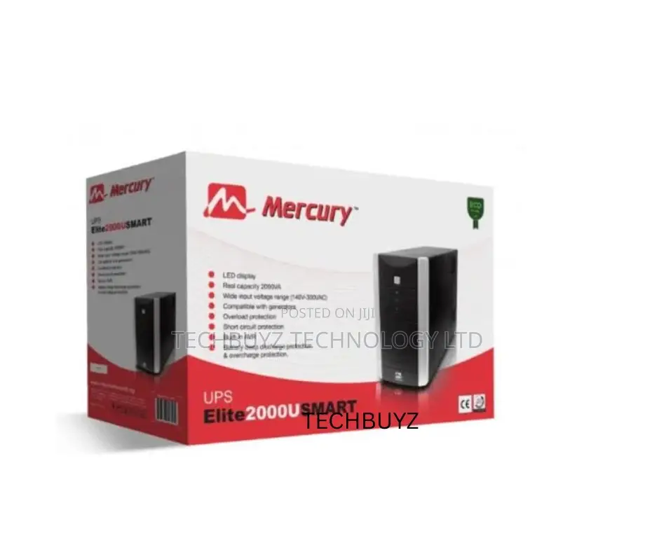 Mercury Elite 2000U Smart Offline Ups