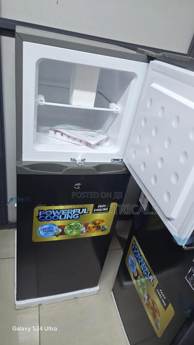 Double Door 139litres Smartpro Fridge Available
