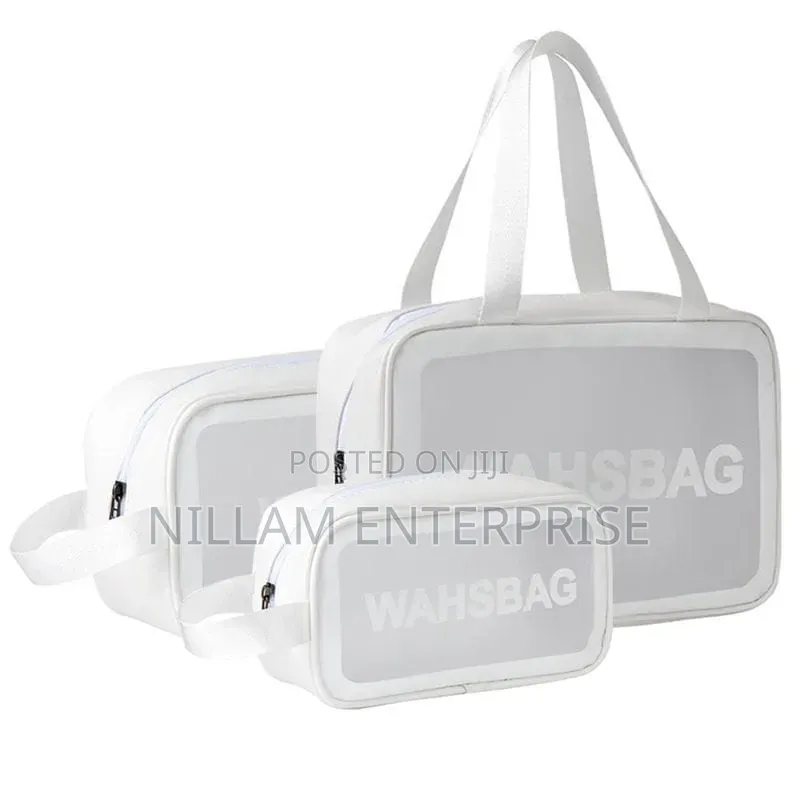 3pcs Waterproof Cosmetic/ Toiletry Portable /Wash Bag
