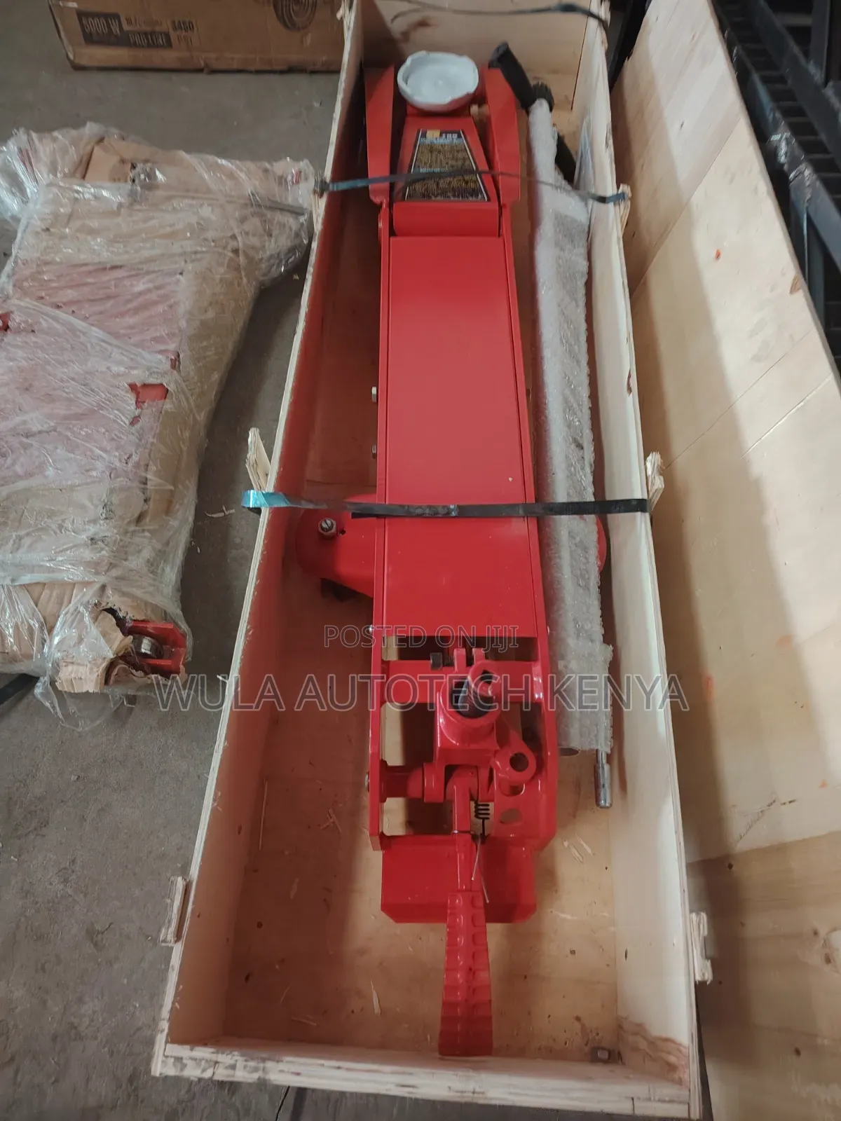 Strong Hydraulic System Heavy Duty Trolley Jack 5tns Sunshine