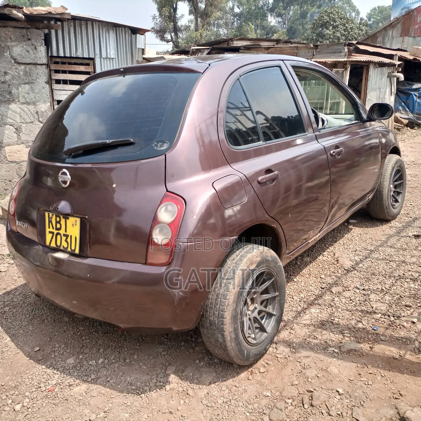 Nissan March 2008 Brown