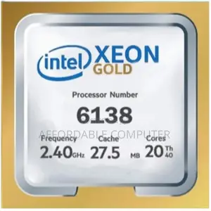 Intel Xeon Gold 6138 20-Core 2.0GHz Server Processor