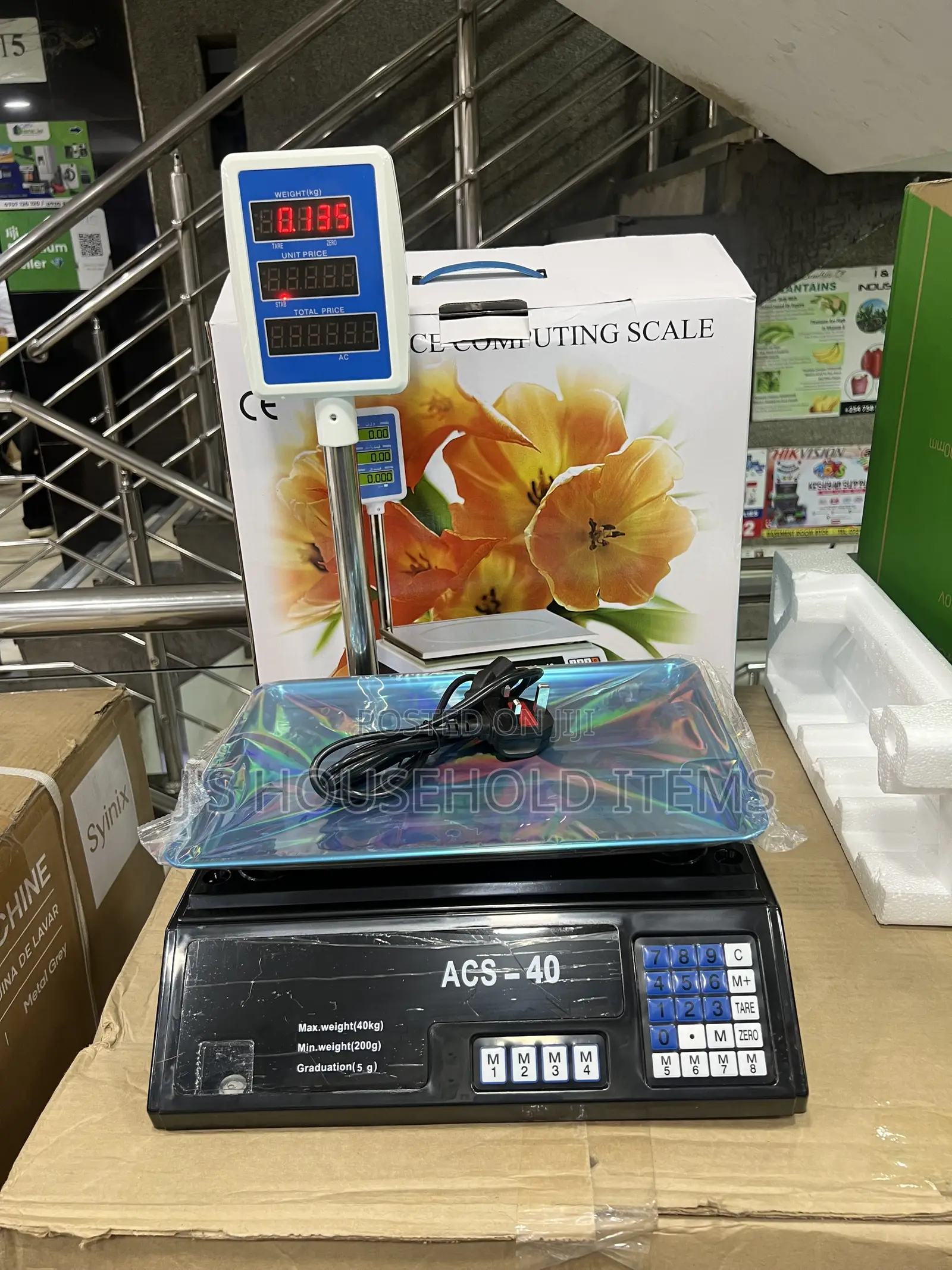 ACS Digital Weighing Scale 40KG