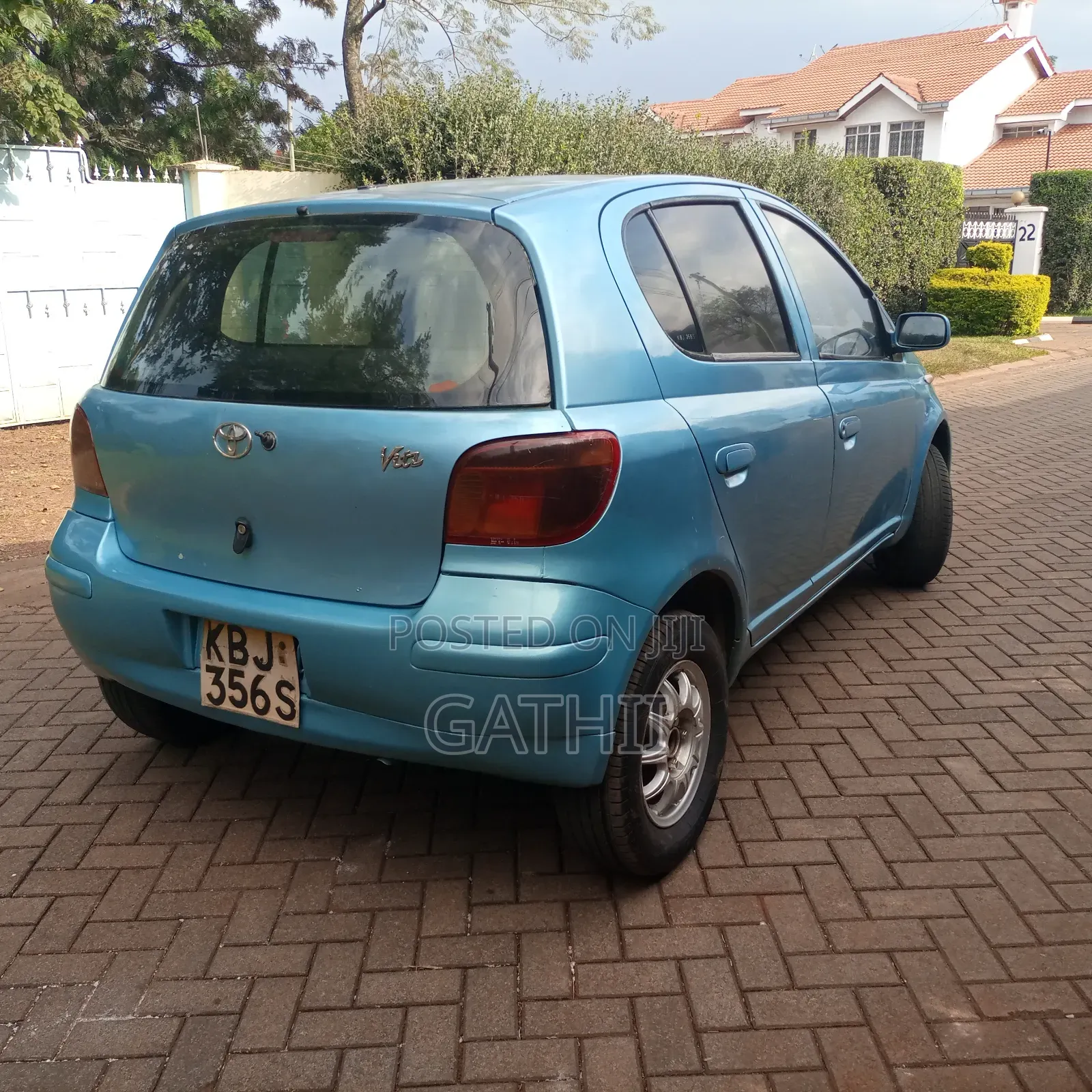 Toyota Vitz 2007 Blue