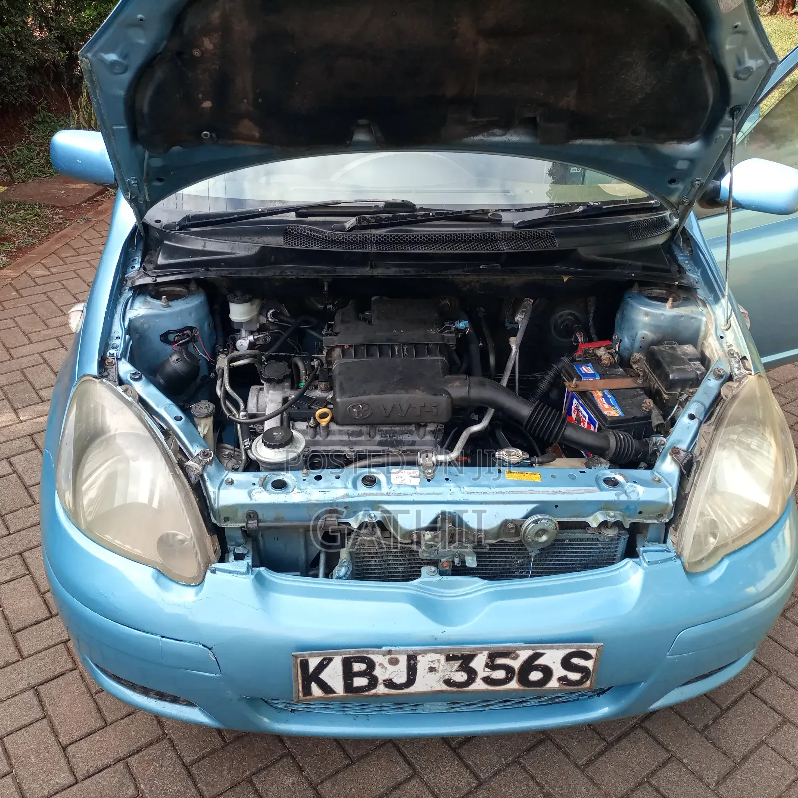 Toyota Vitz 2007 Blue