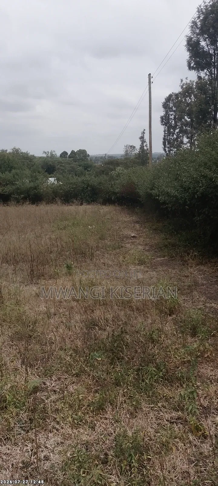 Plots for Sale in Kiserian Kahuho