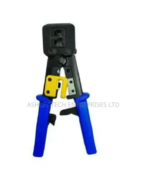 Industrial Grade Pass Through Crimp Tool for RJ45 Plugs