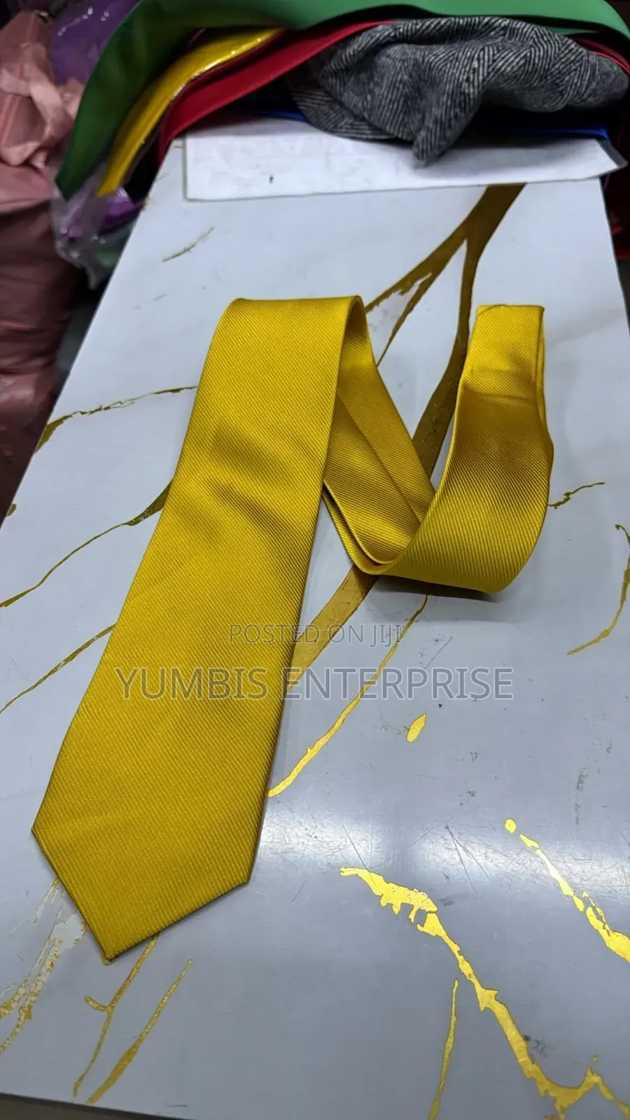 Gold Long Neck Ties