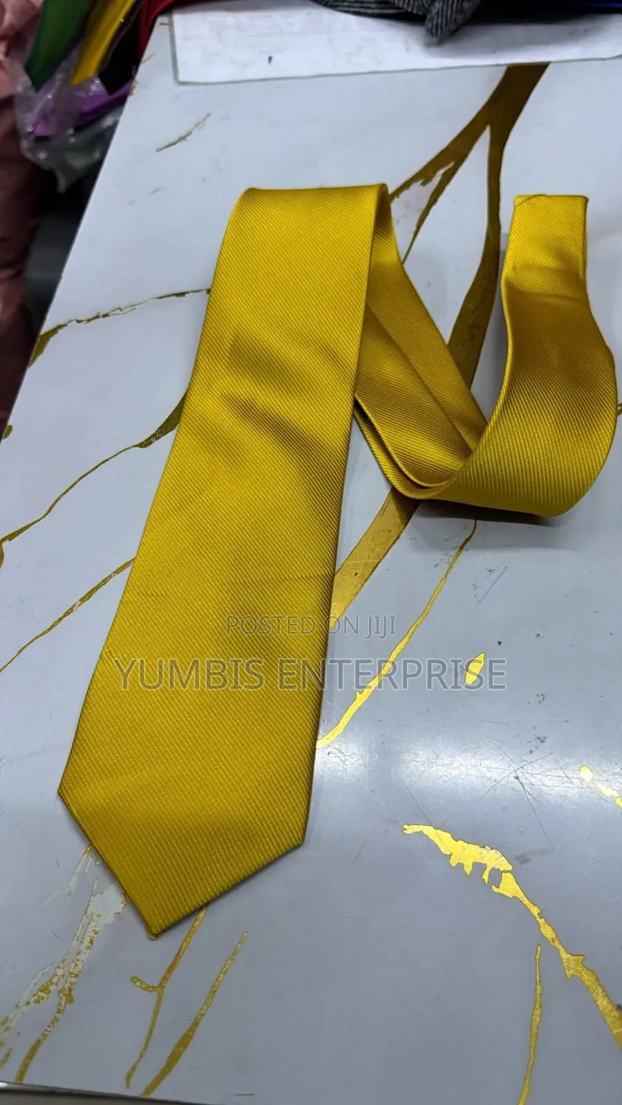 Gold Long Neck Ties