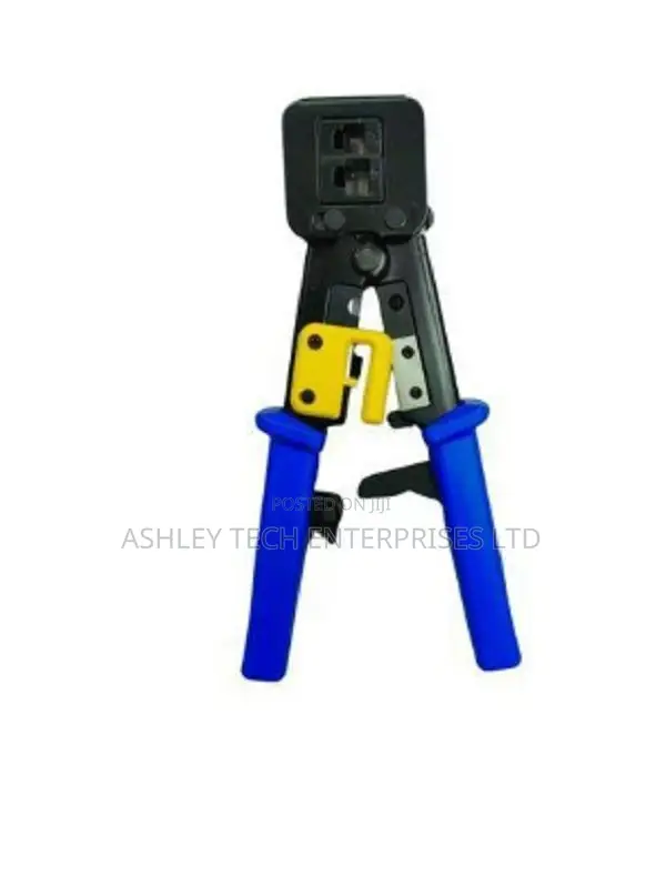 Universal Ethernet Pass Through Crimper for Cat5, Cat5e Cat6